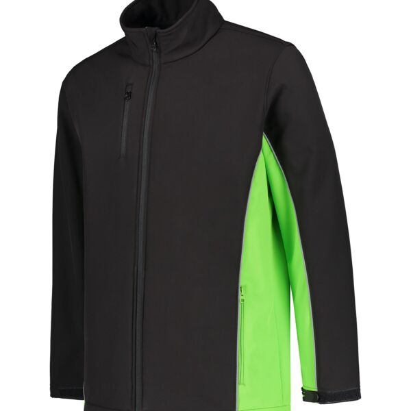 Softshell jas contrast  Thumbnail