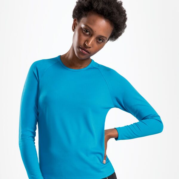 SOL'S Ladies Sporty Long Sleeve Performance T-Shirt Thumbnail