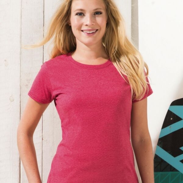 bedrukt T-shirt  Dames Bestseller  vanaf 10 stuks € 8.95 Thumbnail