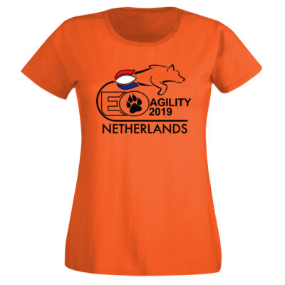 Lady T-shirt big logo front  Thumbnail